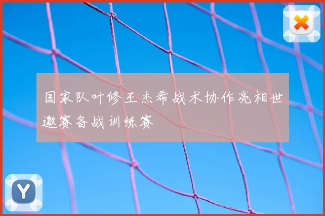 国家队叶修王杰希战术协作亮相世邀赛备战训练赛